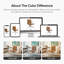 Chaise de bureau en cuir véritable Ashvina-447292321-447292350