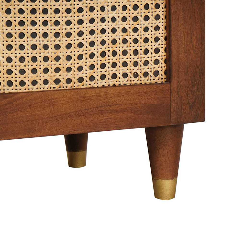 40cm W Solid Wood Bedside Table