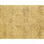 Hand Knotted Wool Area Rug in Gold And Brown