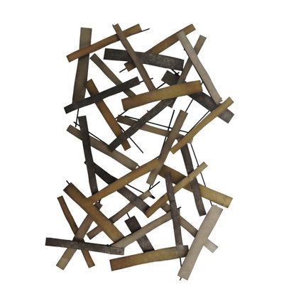 Geo Handmade Wall Decor on Metal