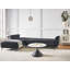 Aliyha 4 Seater Velvet Sofa Bed-308520835-308520863