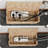Cable Management Box With Lid, 2 Pack Handwoven Rattan Cord Hider Organizer Boxes, 2 Side Open Slots Storage Box To Hide Cords And Power Strip For Desk, Floor, Office
