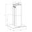 H101C Series 30" 300 CFM Convertible Island Range Hood in Stainless Steel