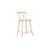 Leona Counter Stool with Solid Wood Frame
