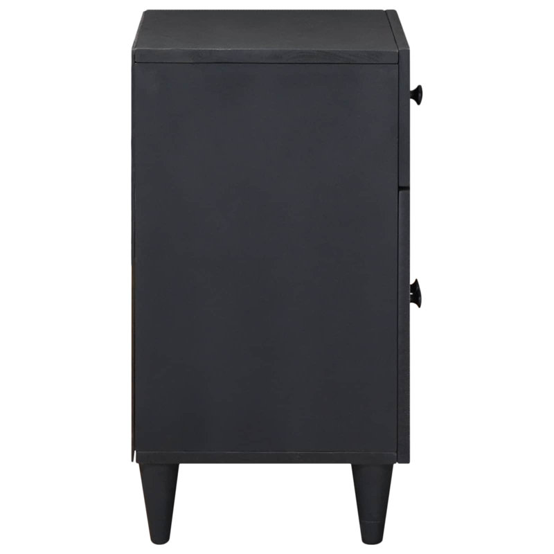 50 cm W Solid Wood Bedside Table