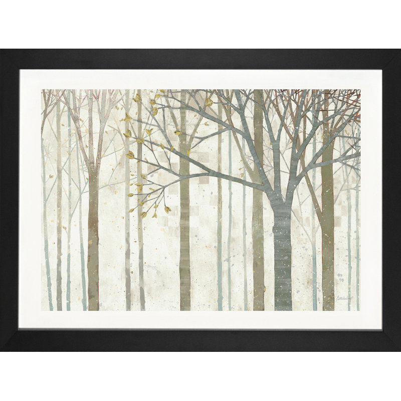 «In Springtime No Border» par Katherine Lovell, impression, Papier encadré noir, H 16 po x l 24 po x P 1 po