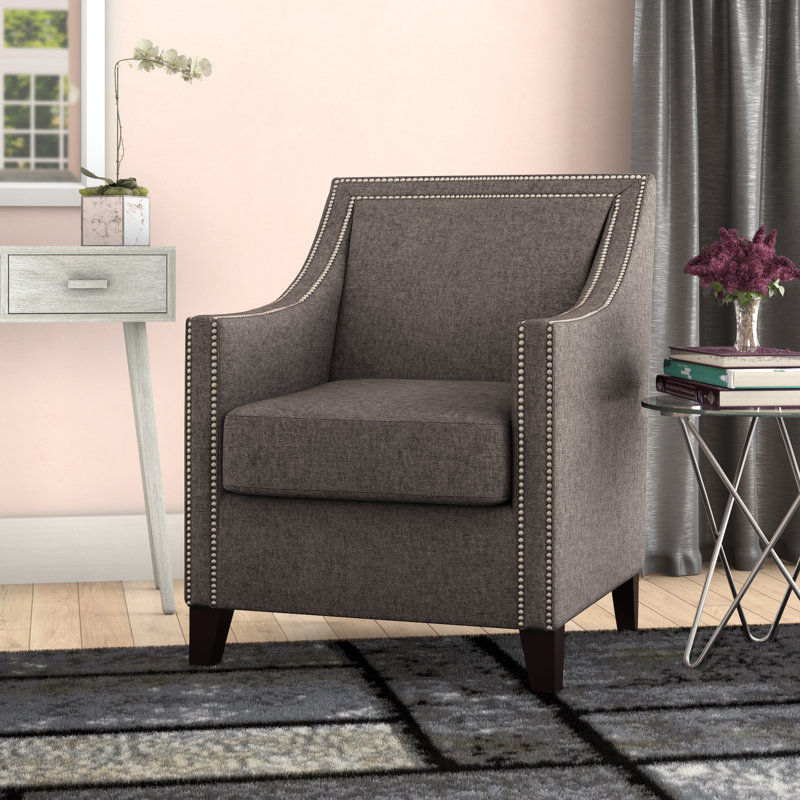 Upholstered Armchair, Beige