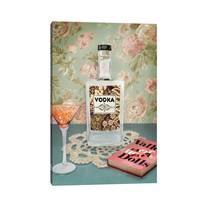 Vodka Still Life by Heather Perry - Print on Canvas, Wrapped Canvas, 101.6 cm H x 66.04 cm W x 1.91 cm D
