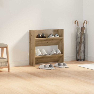 Wall Shoe Cabinet With Shelf Other Engineered Wood