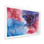 Mauve et bleu, luxe abstrait, fluide V - Peinture sur toile-67324924-67324926