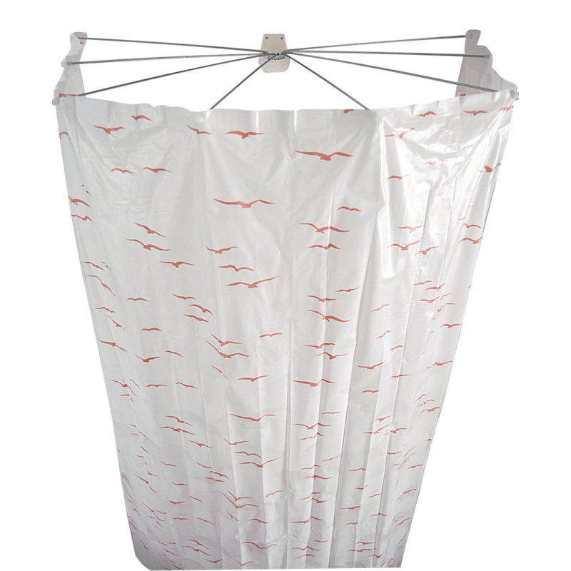 Ridder Shower Cabin Ombrella 200cm Blue, White/Pink