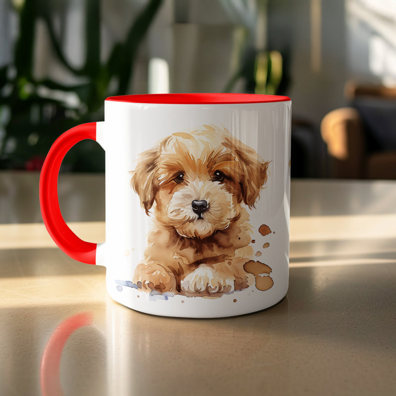 Mug, 1, Red