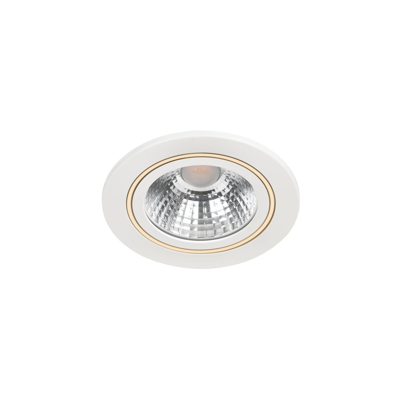Alec Semi Flush Mount, White