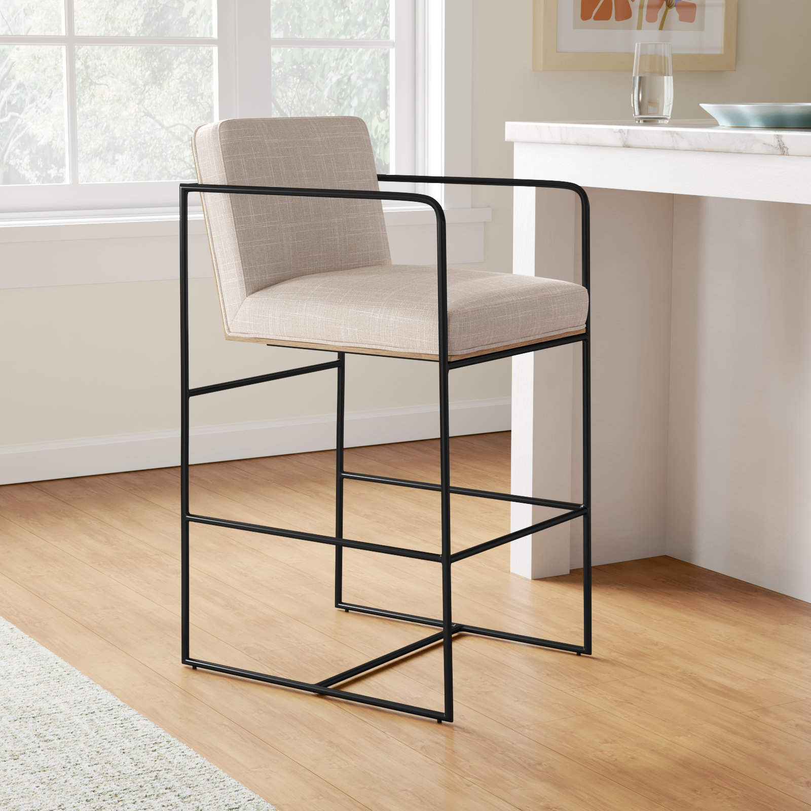 Sidney 30" Bar Stool, Bar Stool (29.5” Seat Height)