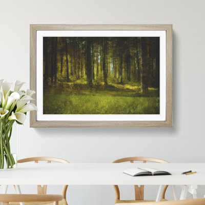 Green Forest Vol.4 - Picture Frame Graphic Art