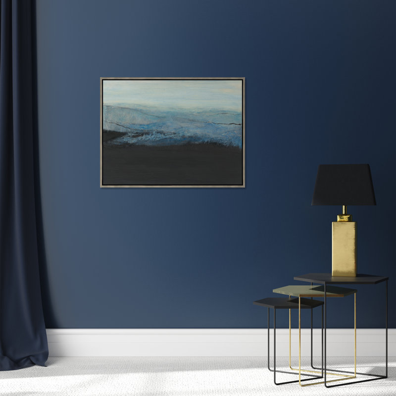 Seeking Refuge Painting by Patricia Harris, Glass Coat, 31.75'' H x 41.75'' W