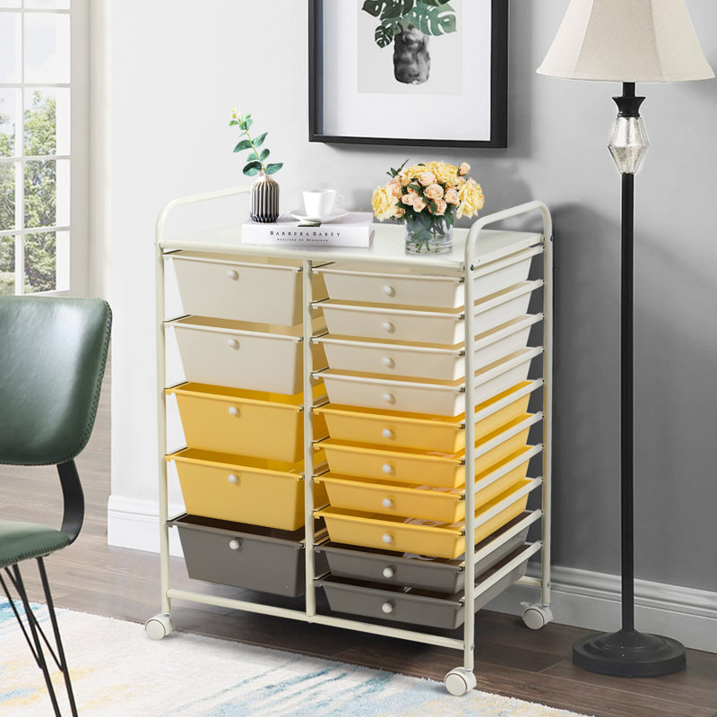 34.5'' H x 25'' W Utility Cart with Wheels