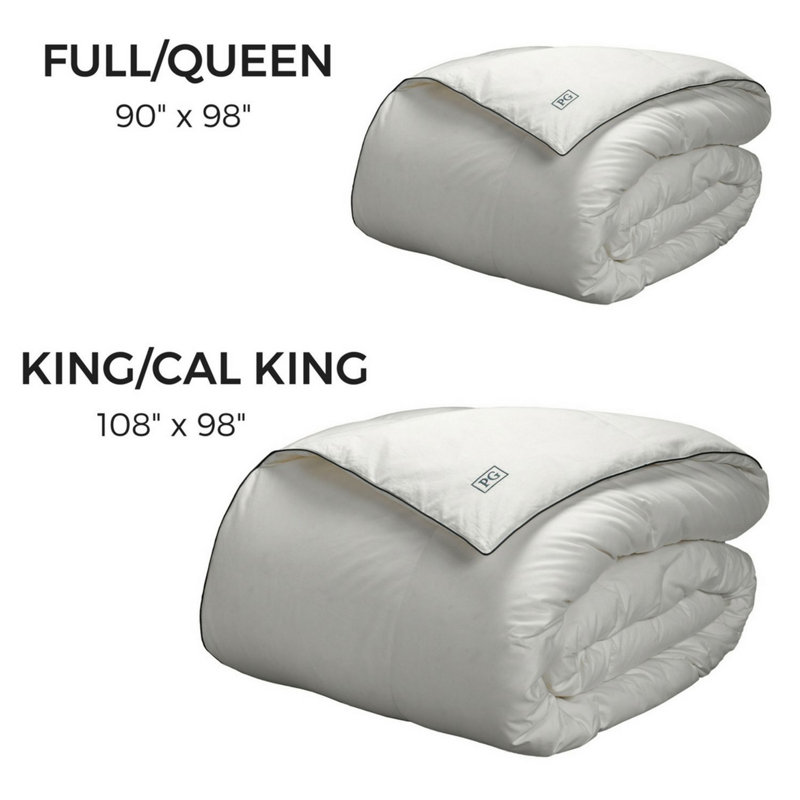 Édredon en duvet toutes saisons, Double / Grand
