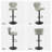 Sonja Swivel Adjustable Height Bar Stools With Back And Footrest-1918594213