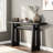 Elegant Console Table With Geometric Silhouette-2062450172