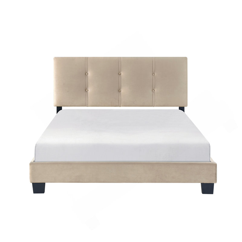 Mobilier de chambre à coucher 1pc, Marron clair, Lit double