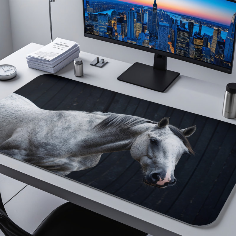 Polyester Desk Pad, 31.5x15.5