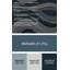 Diagonale rayures gris tourterelle, art mural en métal gris-518415483
