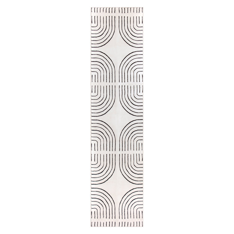 Bohemian Lines Washable Non Slip Area Rugs