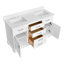 Meuble-lavabo double 60 po