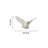 The Holiday Aisle® Feathered Artificial White Flying Owl, Realistic Bird Decoration For Christmas, Halloween, Holiday Ornament, Large, 28" Long X 14" Wide X 15" Tall-2002371587
