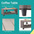 5 - Person Patio Conversation Set with Cushions-1011923048-1011923054