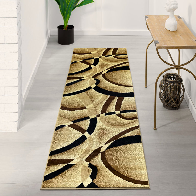Fidel Abstract Indoor Rug, Runner 2' 2" x 7' 6"