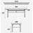 Multifunctional solid wood coffee table-110871298