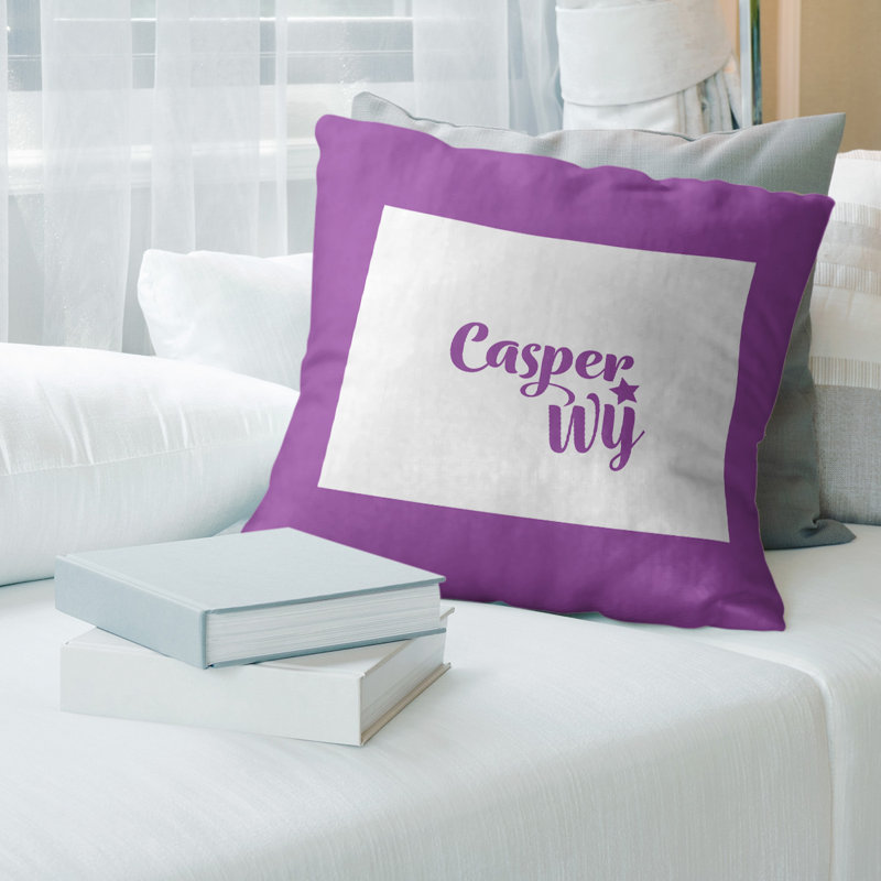 Housse de coussin, Mesa, 14 po x 14 po, Violet