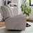Upholstered Manual Swivel Rocker Recliner Chair, Large Glider Recliner, High Back, Deep Seat-210552506