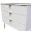 Fully Assembled Aldin 3 - Drawer Chest of Drawers-1769352920