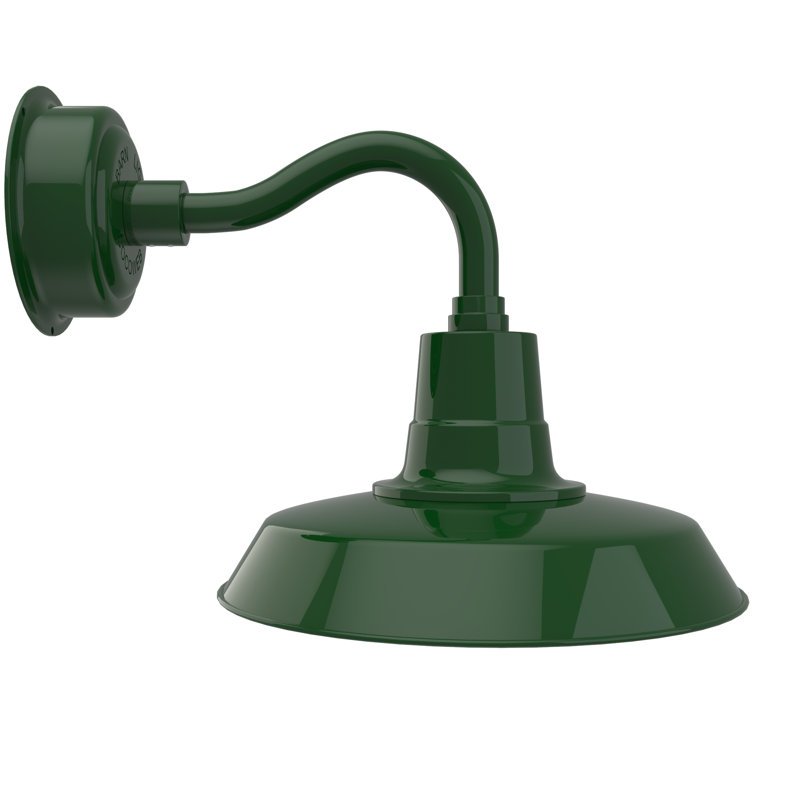 Appliquee à bras 1 lumières Destinee, Vert rétro, H 13,53 po x l 14 po x P 29 po