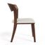 Chaises d'appoint en bois massif Rozella