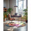 Tapis orange / rose / bleu / jaune à motif abstrait Corlenzo-1729510831