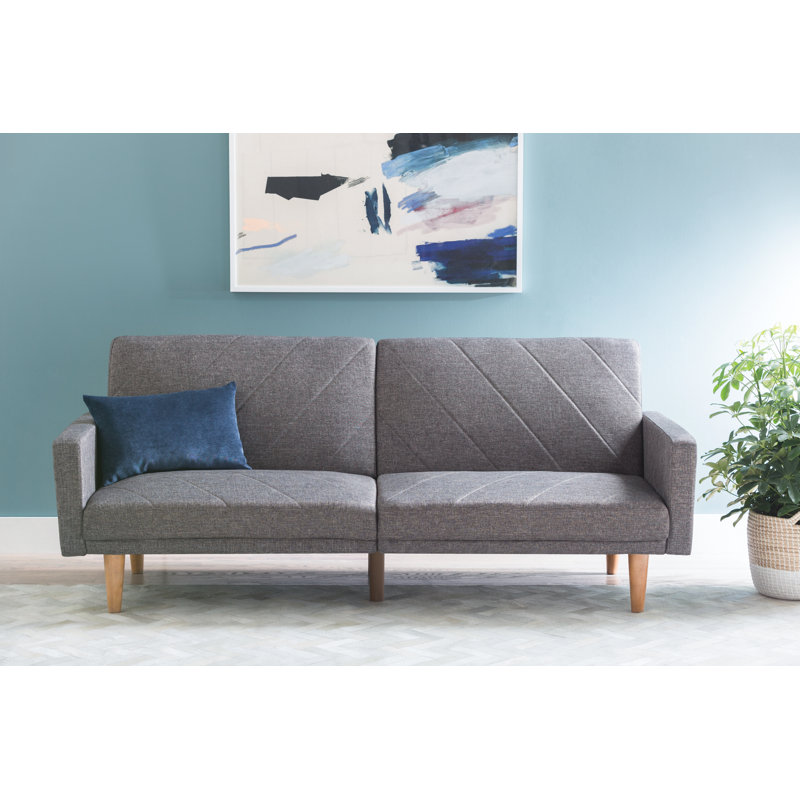 Kermit 3 Seater Linen Sleeper, Grey