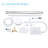 2 Handle Clawfoot Tub Faucet with Hand Shower and Diverter-70491263