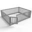 Lit double avec garde-corps et porte pour enfants-1164840419-1164840429
