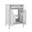 Meuble-lavabo 24 po avec lavabo, unité de rangement moderne avec 2 portes à fermeture en douceur et tiroir escamotable-121088156-121088157