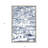 Mijas Silver Framed Print Wall Art