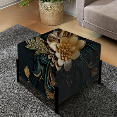Imperial Embellishments - Repose-pieds oriental floral carré