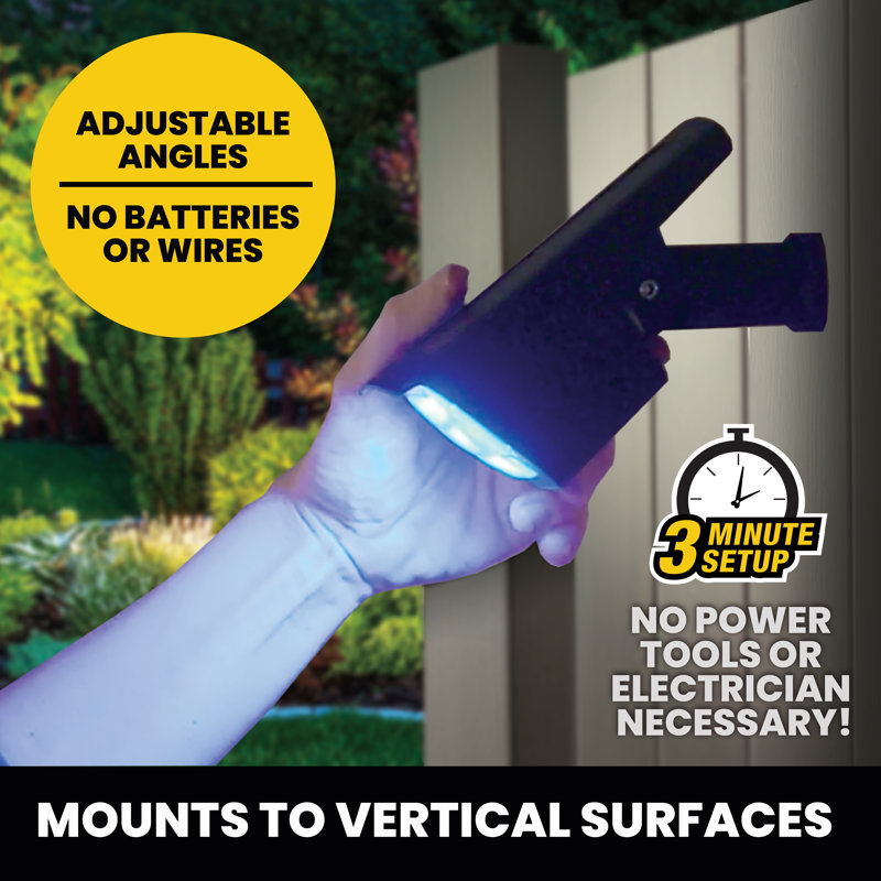 Bell+Howell Bionic Color Burst Color Changing Landscape Lighting, Waterproof and Wireless