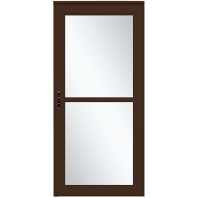 Platinum Retractable Screen Storm Door (handle sold separately)