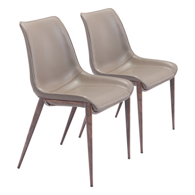 Chaise d'appoint en métal Magnus