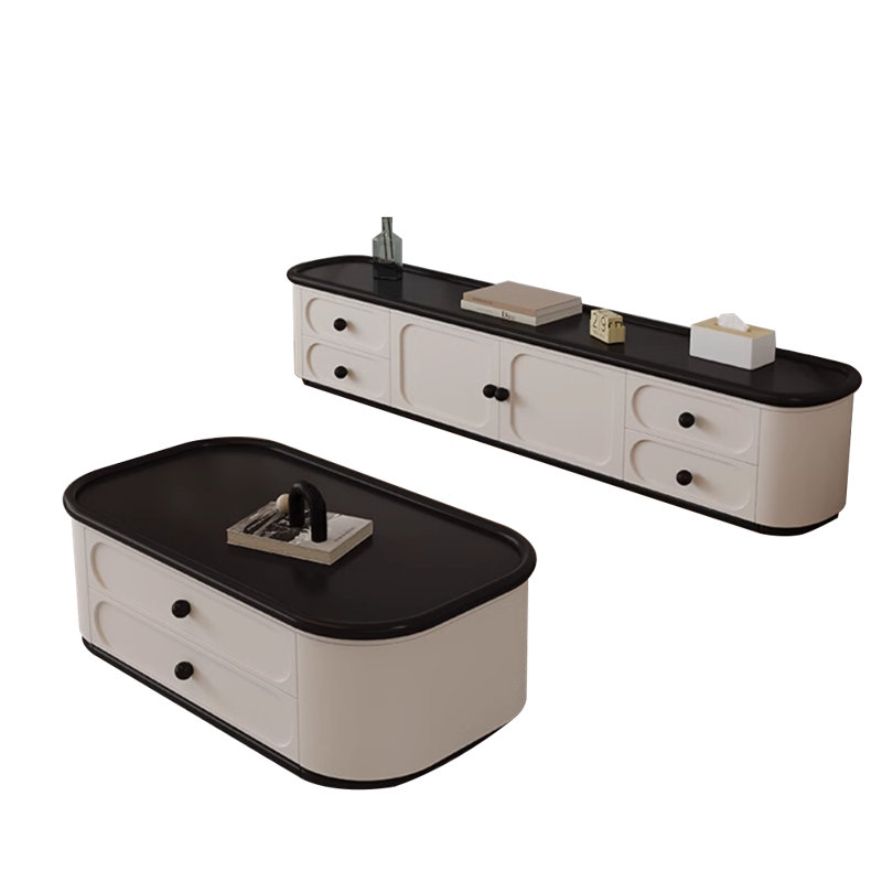 Combinaison meuble télé moderne avec table basse