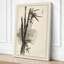 Bamboo in Mist Japandi - Wrapped Canvas-1434583632-1434583634